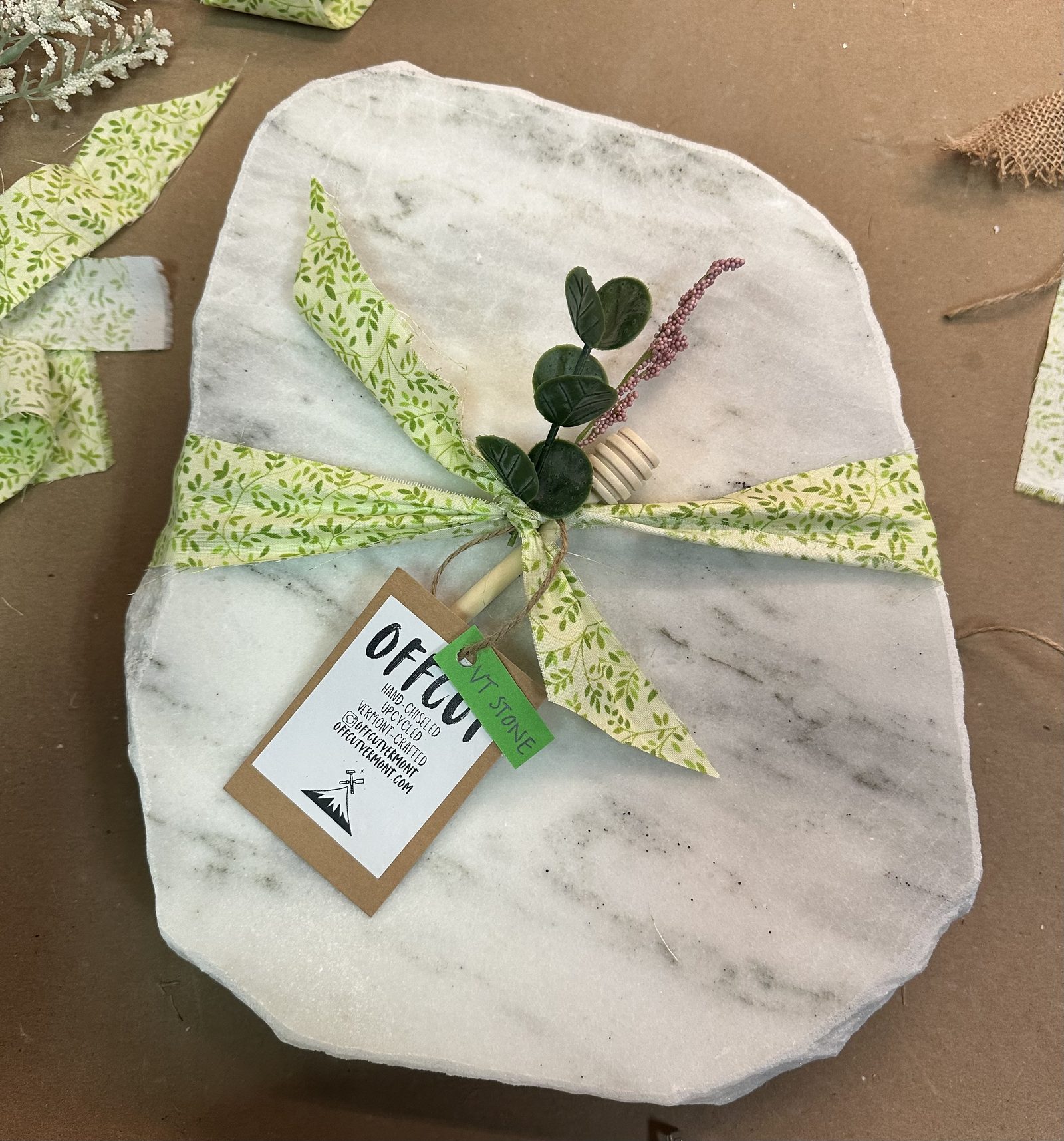 Marble offcut detail